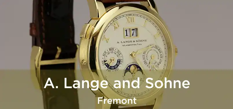  A. Lange and Sohne Fremont